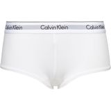Calvin Klein dames Modern Cotton hipster slip, boyshort, wit - Maat: XS