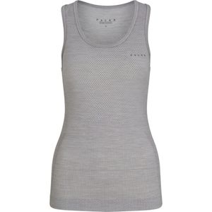 FALKE dames tanktop Wool-Tech Light, thermoshirt, grijs (grey-heather) -  Maat: XL