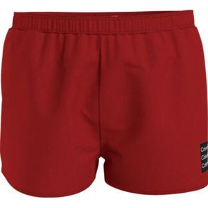 Calvin Klein Short Drawstring swimshort, heren zwembroek, rood -  Maat: XL