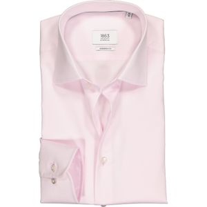 ETERNA 1863 modern fit premium overhemd, 2-ply twill heren overhemd, roze 48