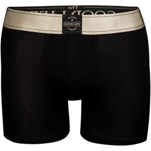 RJ Bodywear The Good Life boxers (2-pack), heren boxershort lang, zwart -  Maat: XL