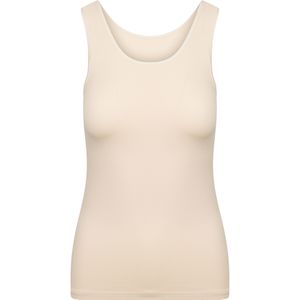 RJ Bodywear Pure Color dames top (1-pack), hemdje met brede banden, huidskleur