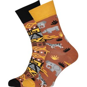 Many Mornings unisex sokken Safari Trip