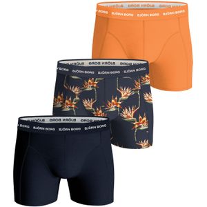 Bjorn Borg - Cotton Stretch - Boxershorts - Oranje - 3-pack