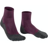 FALKE - TK5 Wander Wool - Damessokken - Paars - Kort