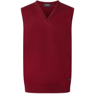 MAERZ Classic Fit heren spencer wol, wijnrood