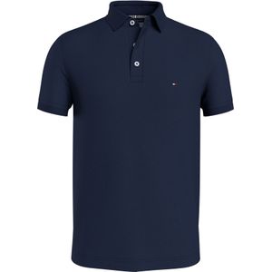 Tommy Hilfiger 1985 Slim Polo, donkerblauw -  Maat: XS