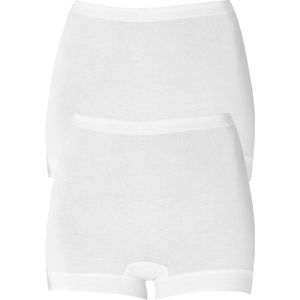 SCHIESSER Original Classics Feinripp dames pantyslips (2-pack), wit