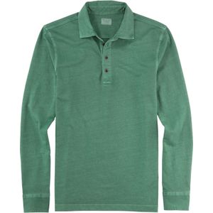 OLYMP Level Five Casual body fit polo, groen