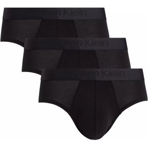 Calvin Klein Hipster Briefs (3-pack), heren slips, zwart -  Maat: XXL