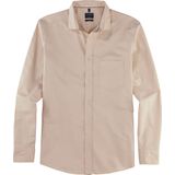 OLYMP - Casual - Overhemd - Beige - Regular Fit