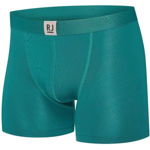 RJ Bodywear RJ Pure Color heren boxer (1-pack), boxer extra lang, groen