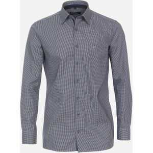 CASA MODA comfort fit overhemd, mouwlengte 72 cm, dobby, blauw 52