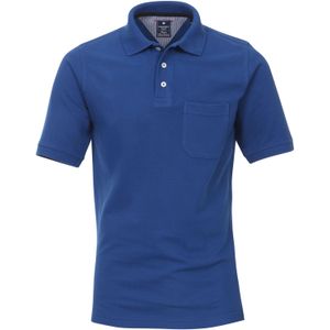 Redmond regular fit poloshirt - kobalt blauw