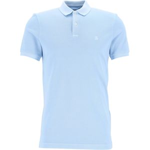 Marc O'Polo shaped fit polo, heren poloshirt, lichtblauw