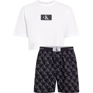 Calvin Klein heren shortama met knoopjes, multicolor -  Maat: M