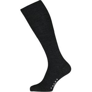 FALKE Airport kniekousen, grijs (anthracite melange)