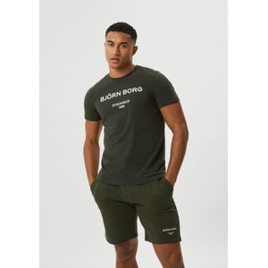Bjorn Borg logo T-shirt, donkergroen