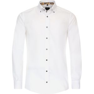 VENTI modern fit overhemd, popeline, wit