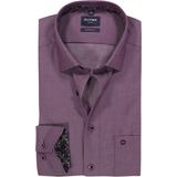 OLYMP - Luxor - Overhemd - Donker Mauve Paars - Strijkvrij - Boordmaat 41