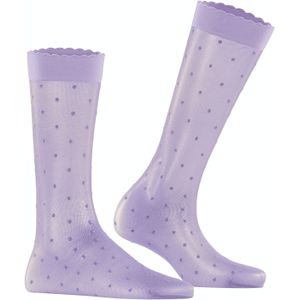 FALKE Dot 15 DEN dames kniekousen, lila (lupine)