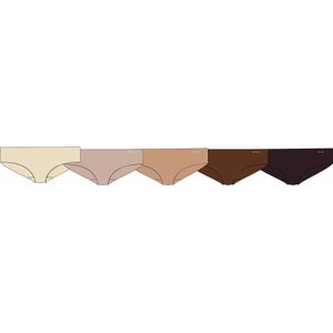 Calvin Klein dames hipster (5-pack), heupslip, multicolor -  Maat: XS