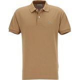 Lacoste Classic Fit polo, cookie lichtbruin