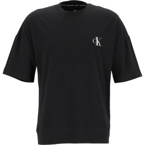 Calvin Klein CK ONE lounge T-shirt, heren lounge T-shirt O-hals, zwart -  Maat: S