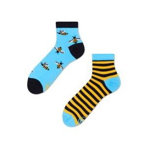 Many Mornings unisex hoge enkelsokken, Bee Bee Quarter