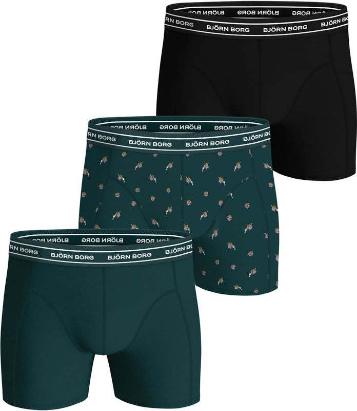 Björn Borg - Organic Cotton Stretch - Boxershorts - 3-pack