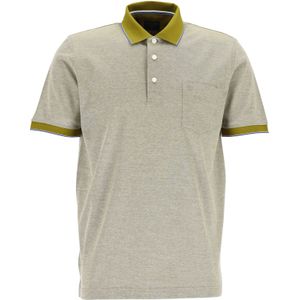 OLYMP Polo Casual, modern fit polo, olijfgroen -  Maat: L