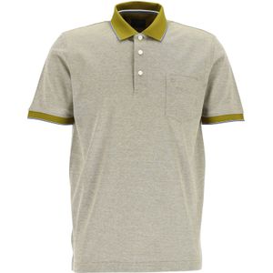 OLYMP Polo Casual, modern fit polo, olijfgroen -  Maat: 3XL