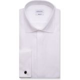 Seidensticker - Gala Uni - Smokingoverhemd - Wit - Lange Mouwen - Kentkraag