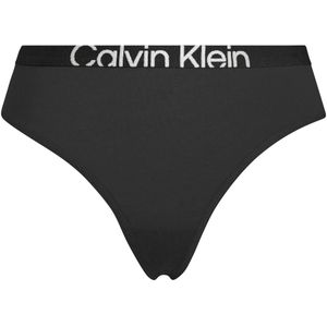 Calvin Klein dames modern thong (1-pack), string, zwart -  Maat: S