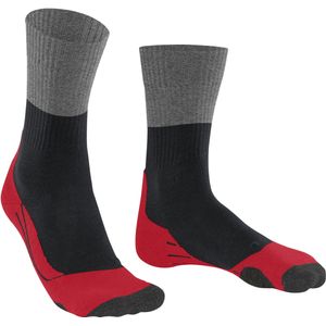 FALKE TK2 Explore heren trekking sokken, zwart (black) -  Maat: 46-48