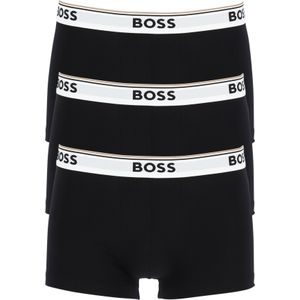 HUGO BOSS Power trunks (3-pack), heren boxers kort, rood, blauw, zwart -  Maat: L