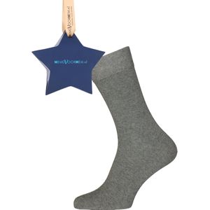 Cadeau VENT herensokken katoen (2-pack), grijs in cadeauverpakking
