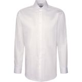 Seidensticker - Regular Fit - Herenoverhemd - Wit - 100% Katoen
