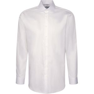 Seidensticker - Regular Fit - Herenoverhemd - Wit - 100% Katoen