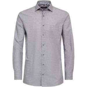 CASA MODA comfort fit overhemd, fil a fil, blauw