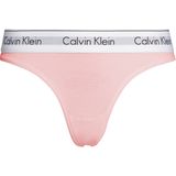 Calvin Klein dames Modern Cotton string, licht roze - Maat: XS