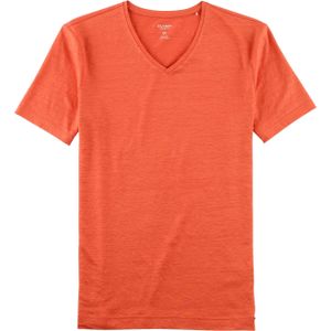 OLYMP Level Five Casual body fit T-shirt, sienna -  Maat: S