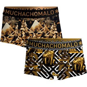 Muchachomalo boxershorts, heren boxers kort (2-pack), Trunks Myth Egypt -  Maat: XXL