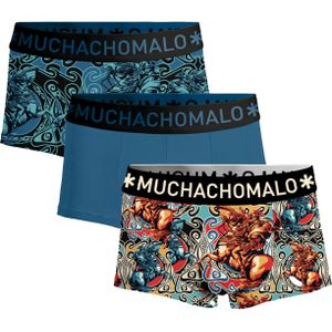 Muchachomalo boxershorts, heren boxers kort (3-pack), Trunks Alps -  Maat: XL