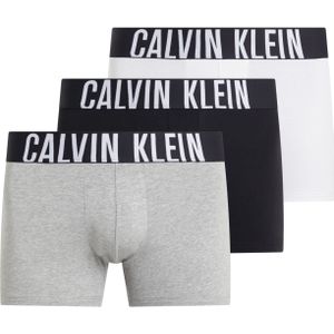 Calvin Klein Trunk (3-pack), heren boxers normale lengte, zwart, grijs, wit