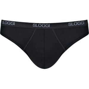 Sloggi Men Basic Mini, heren slip met smalle zijkanten (1-pack), zwart -  Maat: M
