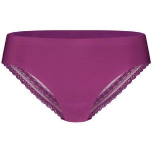 TEN CATE Secrets women brazilian met kant (1-pack), dames slip lage taille, paars - Maat: S