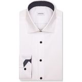 Seidensticker x-slim fit overhemd, popeline, wit