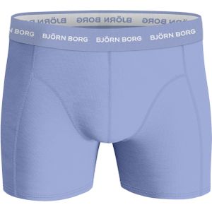 Bjorn Borg Cotton Stretch boxers, heren boxers normale lengte (1-pack), paars -  Maat: S