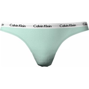 Calvin Klein dames thong (1-pack), string, blauw -  Maat: XL